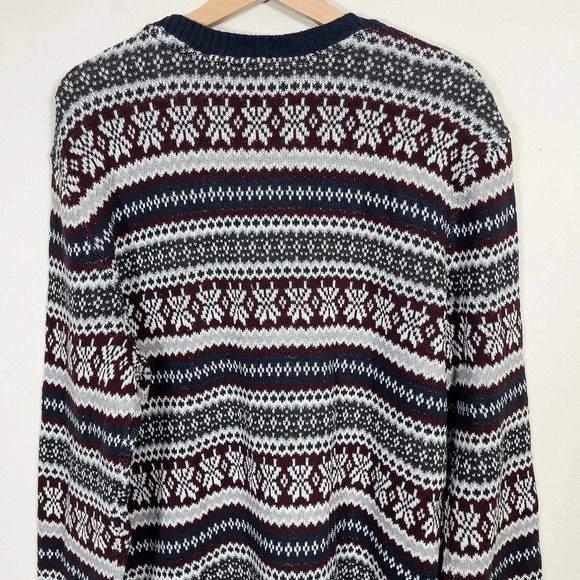 METHOD | NORDIC KNIT PATTERN CREWNECK  SWEATER - Picture 10 of 12